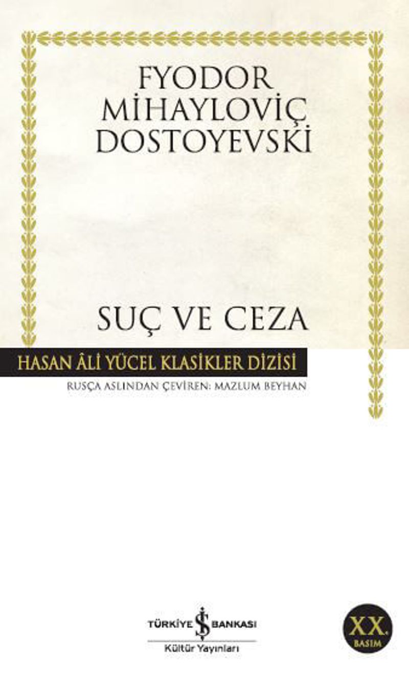 Suç ve Ceza kitap kapağı